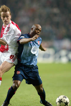 Richard Witschge, Ajax och Thierry Henry, Arsenal