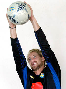Johan Wiland, målvakt Sverige