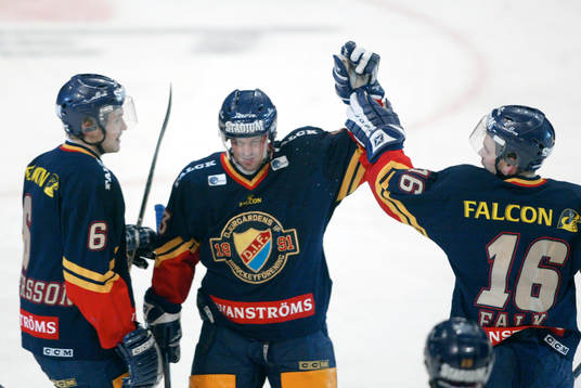 Ronnie Pettersson, Fredrik Lindquist och Nichlas Falk,
