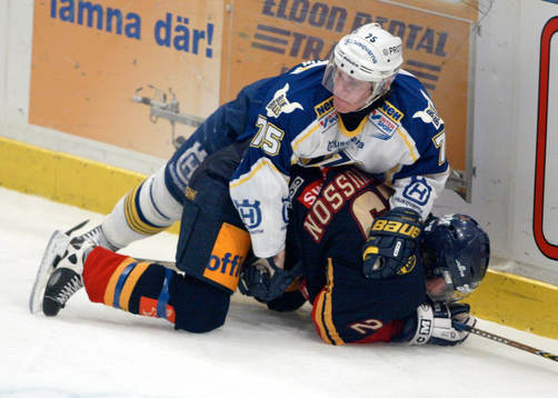 Mattias Renstam, HV 71 och Mikael Magnusson, Djurgården