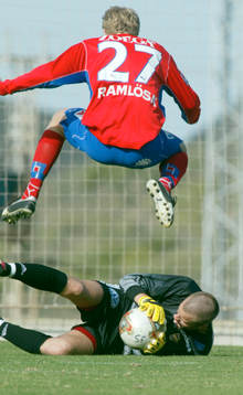 Gustaf Andersson hoppar kråka