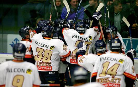 Ishockey, Elitserien,  Djurgården, jubel, glädje