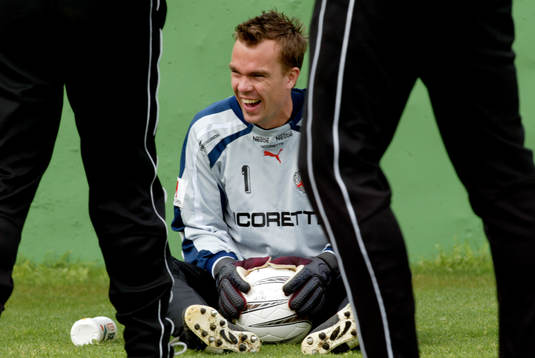 Fredrik Larsson, målvakt