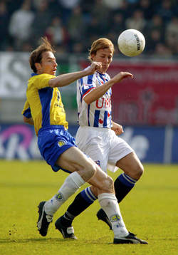 Erik Edman, Heerenveen i kamp om bollen
