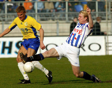 Petter Hansson, Heerenveen bryter en passning