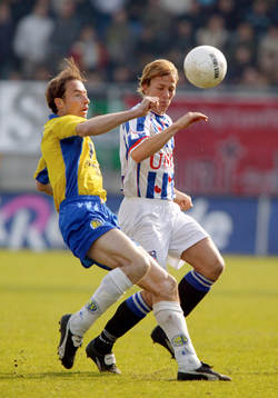 Erik Edman, Heerenveen i kamp om bollen
