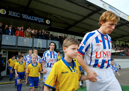 Inmarsch, Erik Edman, Heerenveen