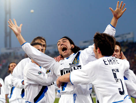 Recoba, jubel