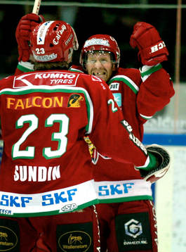 Mikael Andersson, Frölunda jublar