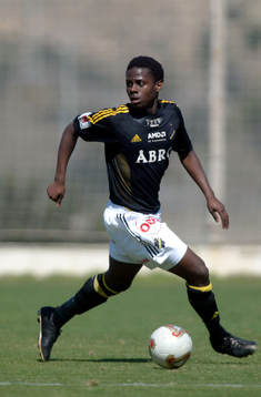 Mutumba, en av många "juniorer" i AIK som inte räckte