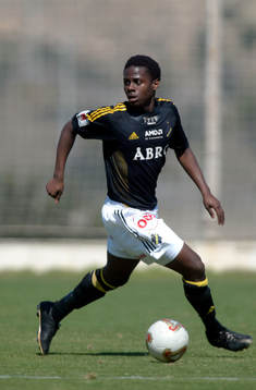 Mutumba, en av många "juniorer" i AIK som inte räckte