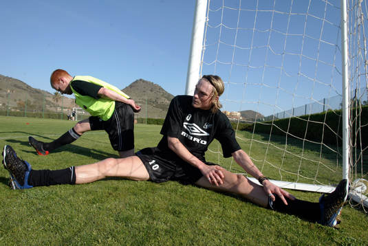 Magnus Samuelsson och Lasse Nilsson. Stretch