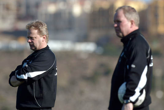 Anders Grönhagen, tränare och Thomas Ahlström,