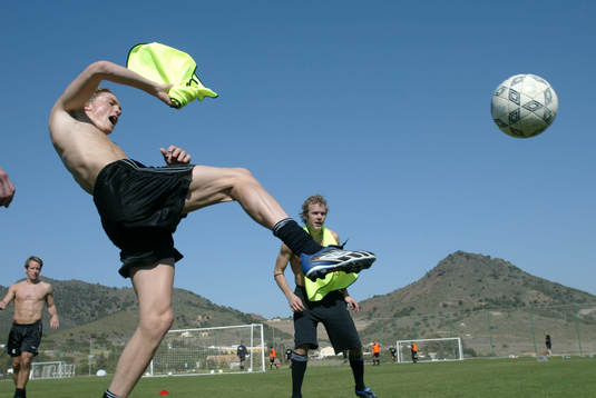 Fotboll, La Manga, träning, Lasse Nilsson, Elfsborg