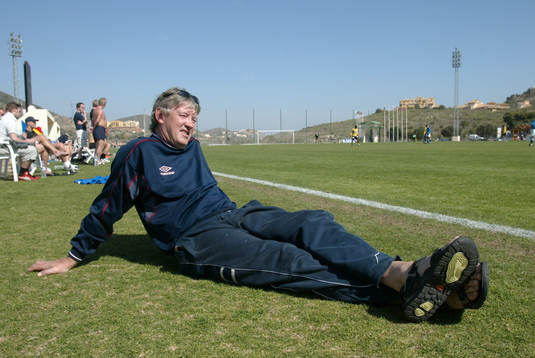 Fotboll, La Manga, träning, Svein Bakke, Sogndal
