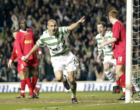 Henrik Larsson, Celtic jublar