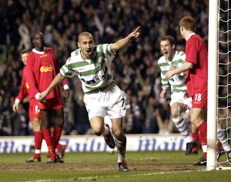 Henrik Larsson, Celtic jubel
