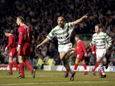 Henrik Larsson, Celtic, jubel
