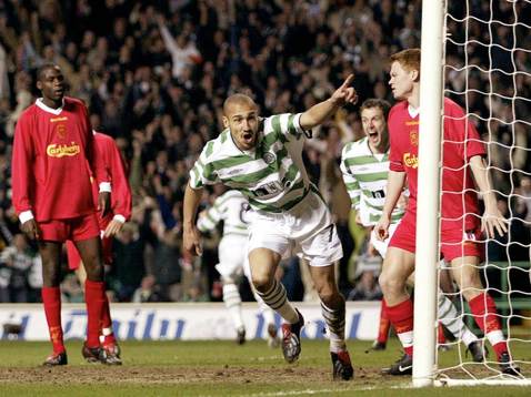 Henrik Larsson, Celtic, jubel