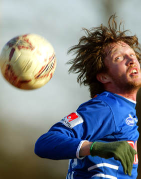 Fotboll, Träningsmatch, Mikael Nilsson, Halmstad