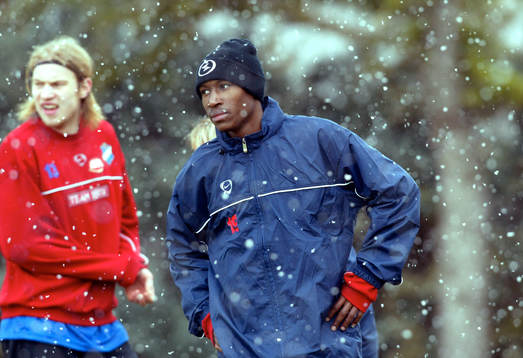 Atiba Hutchinson och Kaspar Goorks
