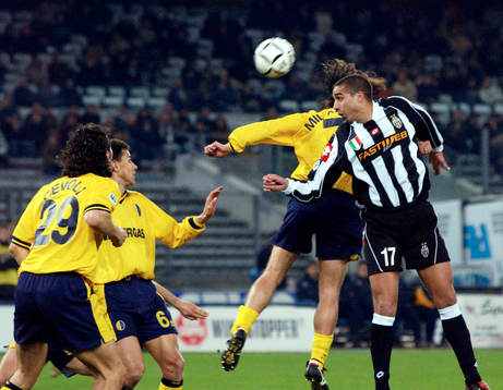 Trezeguet, Juventus. Nick, nickduell