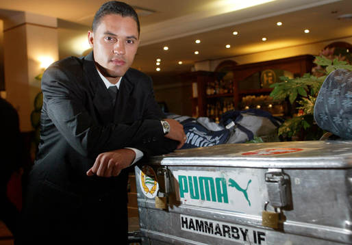 Gil, Hammarbys nya Brasse är med på lägret