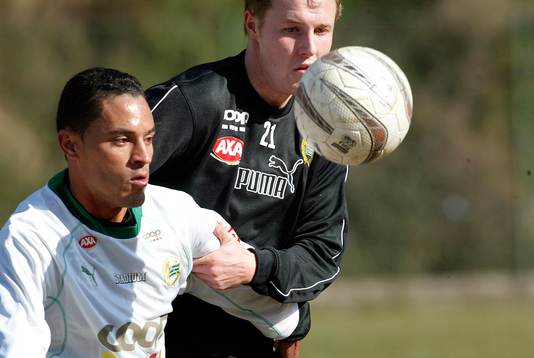 Ozeas Santos (Ozeas Gil Santos) och Fredrik Stoor, Hammarby