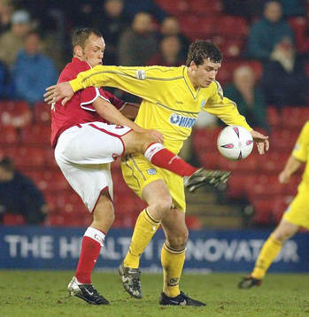 Neil Austin, Barnsley kämpar mot Simon Haworth, Tranmere