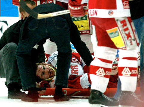 Patrik Wallenberg, Timrå blev medvetslös