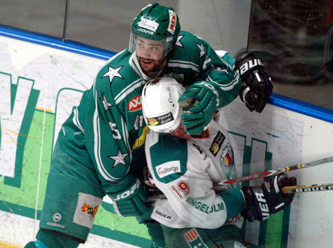 Johnny Oduya, Hammarby och Jonas Nordquist, Rögle