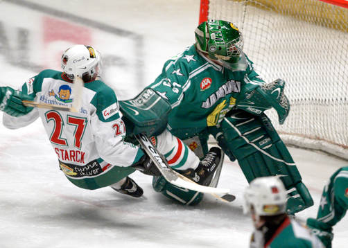Kristofer Starck, Rögle och Carl-Johan Klint, målvakt,