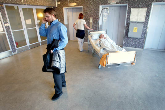 Patrik Wallenberg, Timrå på väg hem från sjukhuset dagen
