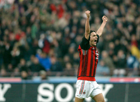 Inzaghi, Milan, jubel