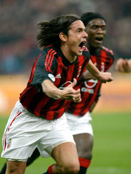 Inzaghi, jubel