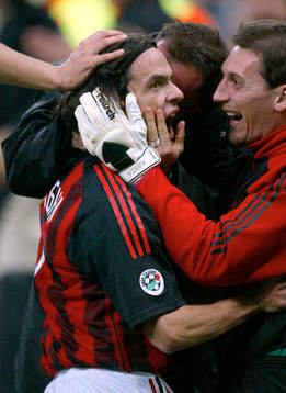 Inzaghi, jubel