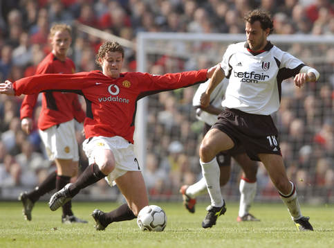 Sylvain Legwinski, Fulham och Ole Gunnar Solskjaer,