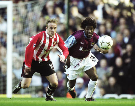 Thomas Butler, Sunderland och Rufus Brevett, West Ham