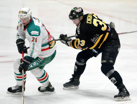 Jakob Johansson, Rögle och David Engblom, AIK