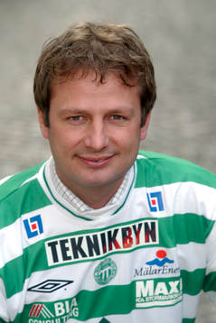 Fredrik Giesecke, tränare, Västerås. Porträtt