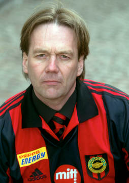 Benny Persson, tränare, Brommapojkarna. Porträtt