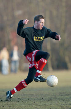 Fotboll, Johan Persson, från Tollarp, 18 år blev klar