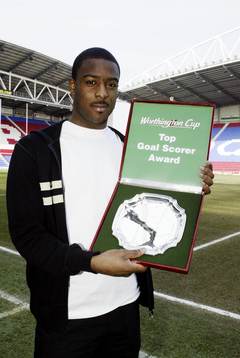 Fotboll, Engelsk, Worthington Cup, Nathan Ellington, Wignan