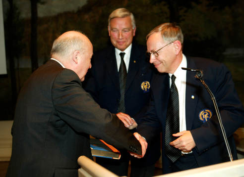 Lars-Åke Lagrell, förbundsordförande och Lennart