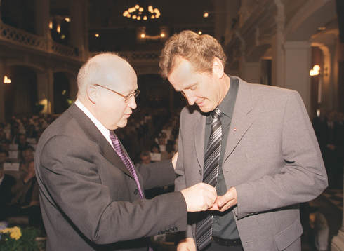 Lars-Åke Lagrell, Ordförande och Erik Hamren
