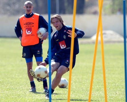 Henrik Larsson och Anders Svensson, Sverige