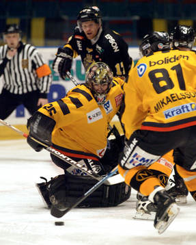 Johan Backlund, målvakt, Skellefteå