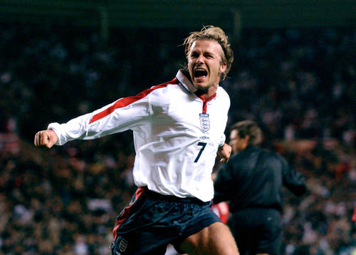 David Beckham, jubel