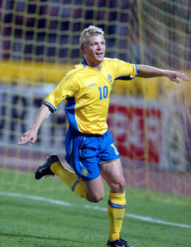 Marcus Allbäck, jubel