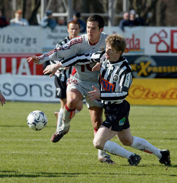 BoIS, här Henrik Nilsson, stoppade IFK Gbg, här Martin